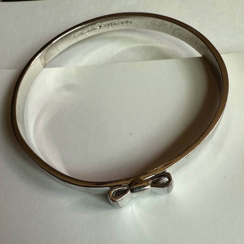 Kate Spade Silver Bow Bracelet